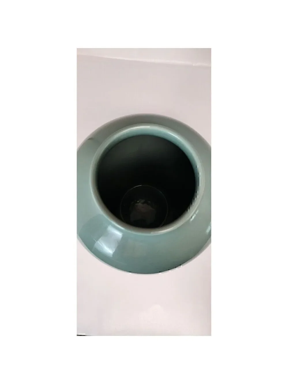 Lots of 2 China ancient Porcelain Blue Glaze Open light Lid 14.6